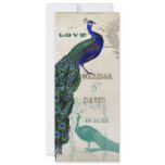 Vintage Peacock 5 - Formal Wedding Invitation