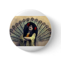 Vintage *Peacock Beauty* buttons
