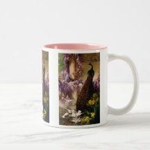 Vintage Peacock Coffee Mug