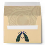 Vintage Peacock Envelopes zazzle_envelope