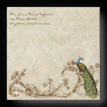 Vintage Peacock & Etchings, Wedding Envelopes