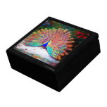 Vintage Peacock Painting Gift Boxes