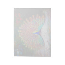 Vintage Peacock Painting Memo Notepad