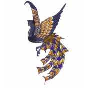 Vintage Peacock