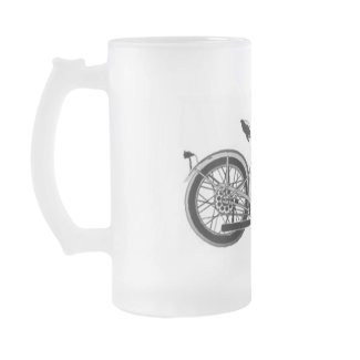 Vintage Pen and Ink Harley
                                    mug