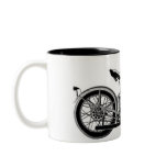 Vintage Pen and Ink Harley mugs