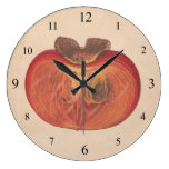 Vintage Persimmon Wall Clock
