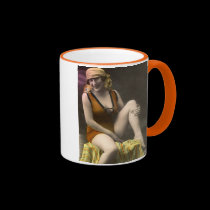 Vintage photo mugs