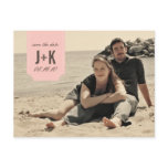 Vintage Photo Save the Date Template postcards
