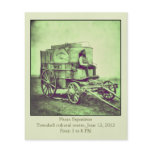 Vintage photographer and his van template flyer design
