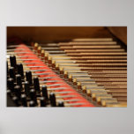 Vintage Piano Pinblock and Strings Print