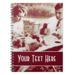Vintage Picnic Customized Notebook