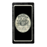 Vintage Pilsner Beer Label in Black and Sepia