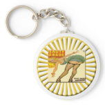 Vintage Pin Up Girl Keychains