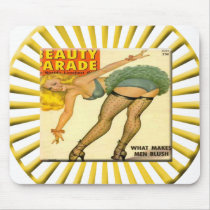 Vintage Pin Up Girl Mouse Pads