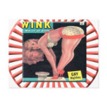 Vintage Pin Up Girl Post Card