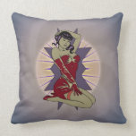 Vintage Pin-Up Woman Pillows
