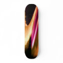 Vintage Pink and Gold pattern skateboards