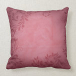 Vintage Pink Damask Pattern pillows