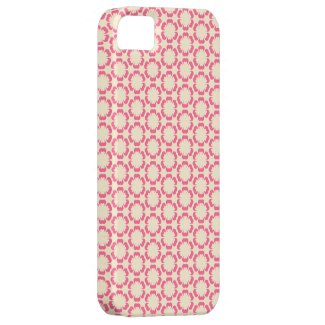 Vintage Pink Floral Design iPhone Case iPhone 5 Cover