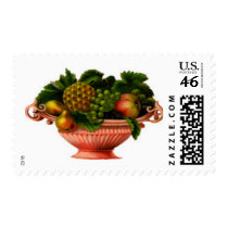 Vintage Pink fruit Bowl postage