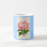 Vintage Pink Hydrangea Coffee Mug