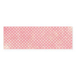 Vintage Pink Polka Dots business cards