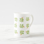 Vintage Pink Rosebuds Bone China Mug