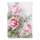 Vintage Pink Roses Case For The iPad Mini