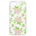 Vintage Pink Roses Customizable iPhone 5 Case iPhone 5 Case