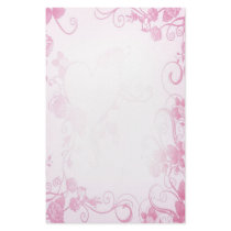 Vintage Pink & White Wedding Staionery
