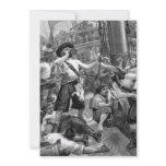 Vintage Pirate Bachelor Party Invitation