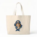 Vintage Pirate Girl Tattoo Art bags by vintagegiftmall Vintage Pirate Girl Tattoo Art bags
