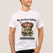 Vintage Pirate's Booty T-Shirt by jamiecreates1 Vintage Pirate's Booty T-Shirt