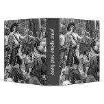 Vintage Pirates Drinking and Fighting binders