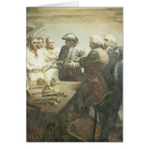 Vintage Pirates Preparing for the Mutiny, NC Wyeth Card