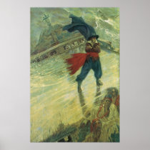 Vintage Pirates; The Flying Dutchman Poster