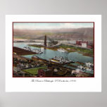 Vintage Pittsburgh 1800s Print