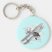 Vintage Plane Keychain