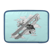 Vintage Plane MacBook Air Sleeves