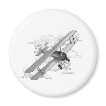 Vintage Plane Magnets