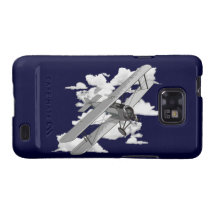 Vintage Plane Samsung Galaxy Cases