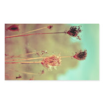 Vintage plants rectangular sticker