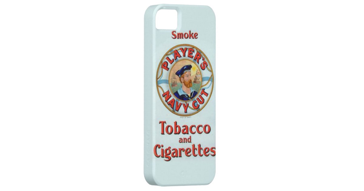 Vintage Players Cigarettes Poster iPhone 5/5s Case Zazzle