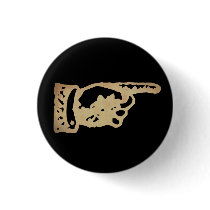 Vintage Pointing Hand - dark buttons