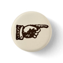Vintage Pointing Hand - light buttons