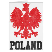 Vintage Poland Card