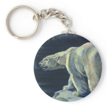 Vintage Polar Bear keychains by YesterdayCafe Vintage Polar Bear keychains