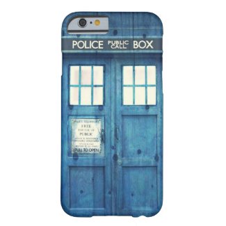 Vintage Police phone Public Call Box Barely There iPhone 6 Case