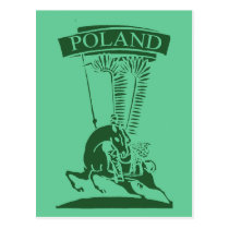 Vintage Polish Winged Hussar postcards